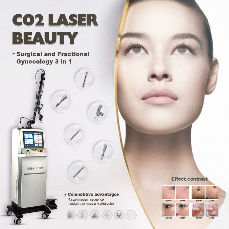 800VA CO2 Fractional Laser Machine Radio Frequency 30W For Commercial